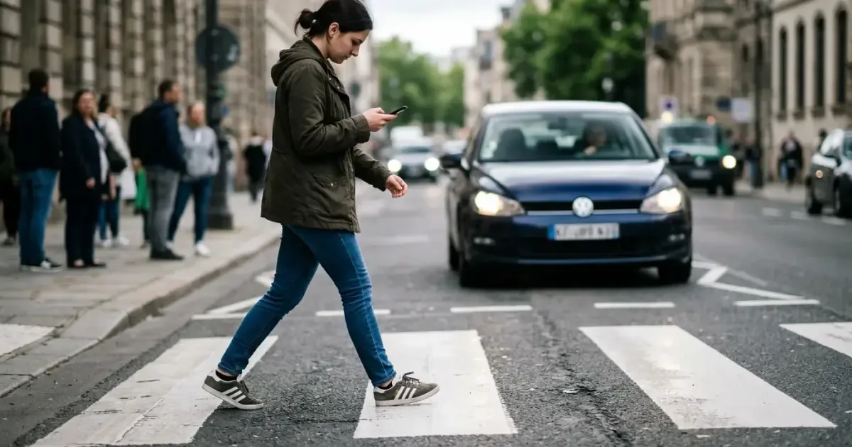 Przejście dla pieszych: kiedy za telefon w ręku grozi 300 zł mandatu?
