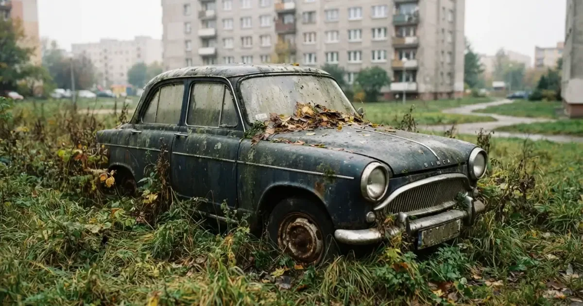 Ta Skoda 1000MB przez lata była wrostem. Żółte tablice jej nie uratowały