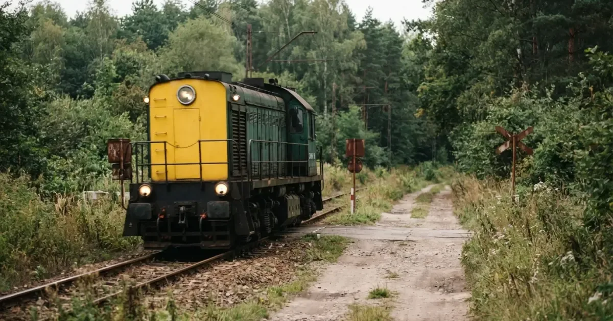 Przejazdy kolejowe i ich bezpieczeństwo – historia pewnego żółtego rozwiązania