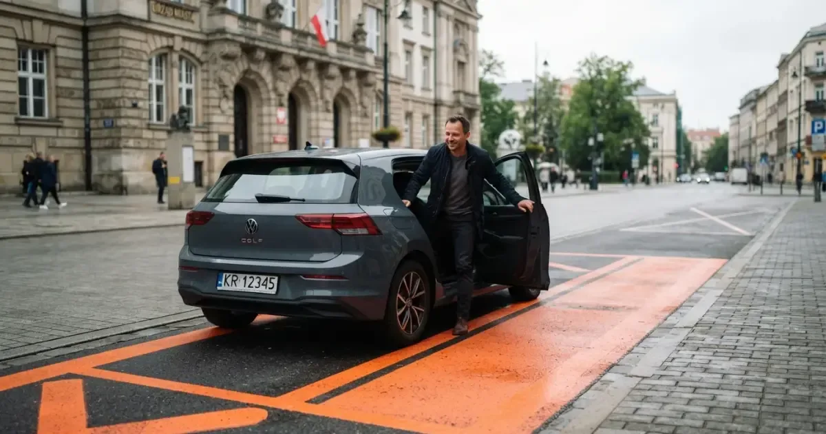 Pomarańczowe koperty w Zakopanem – nowy sposób na parkingi
