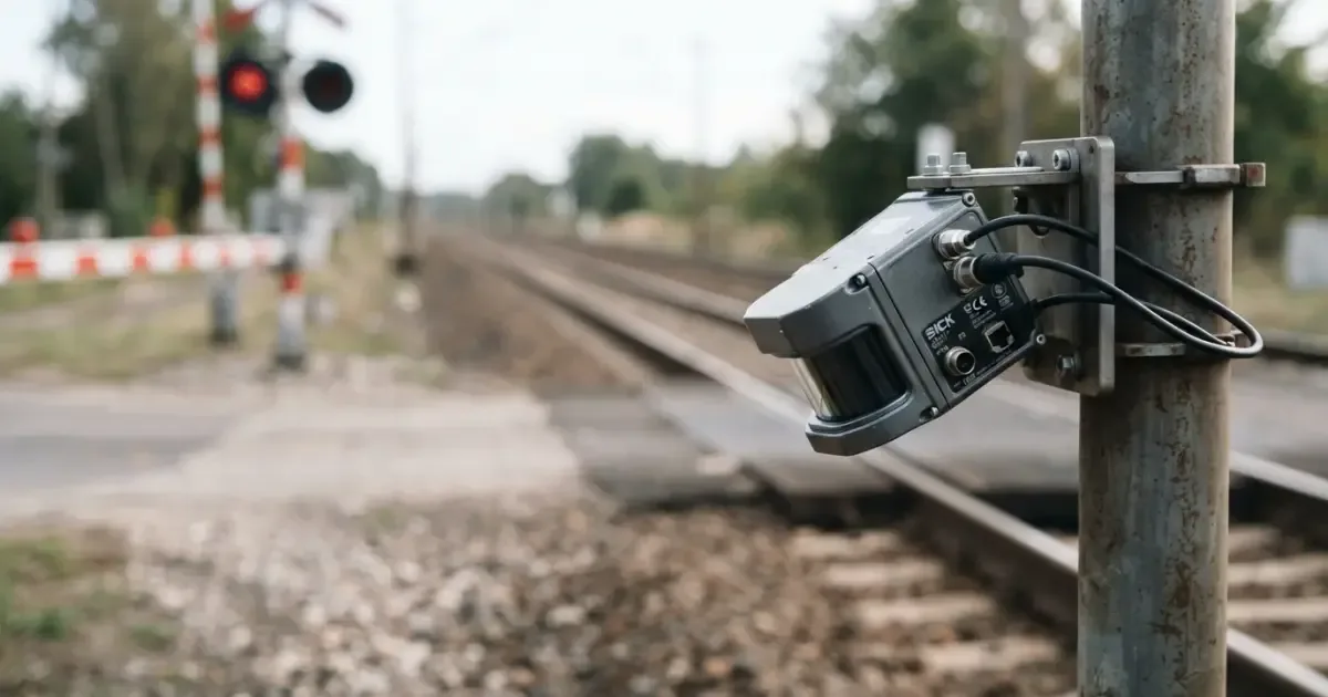 LiDAR na przejazdach kolejowych ratunkiem przed katastrofą