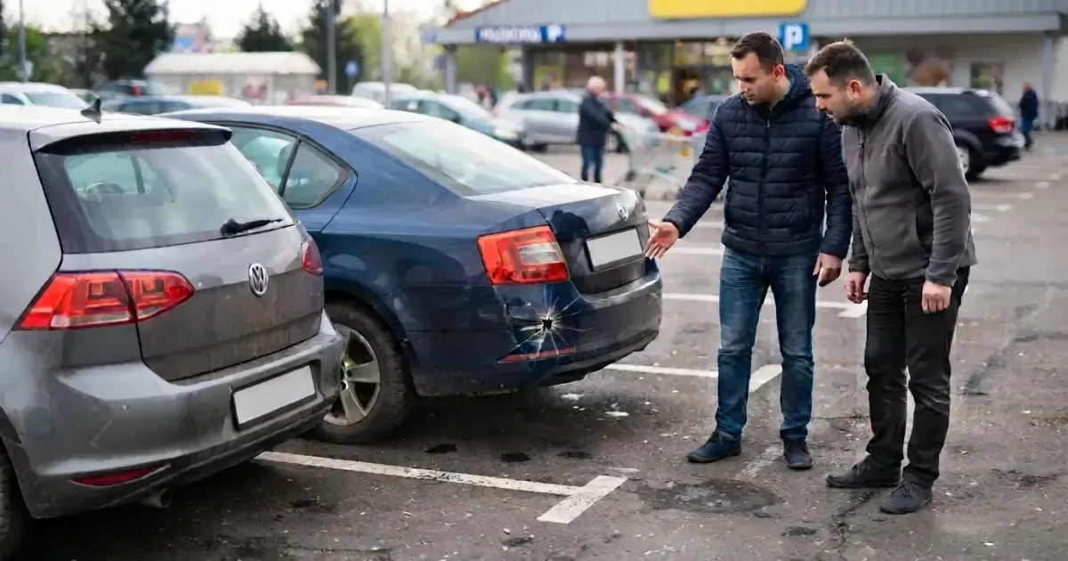 Kolizja drogowa przy cofaniu. Kto ponosi winę za stłuczkę tył w tył?