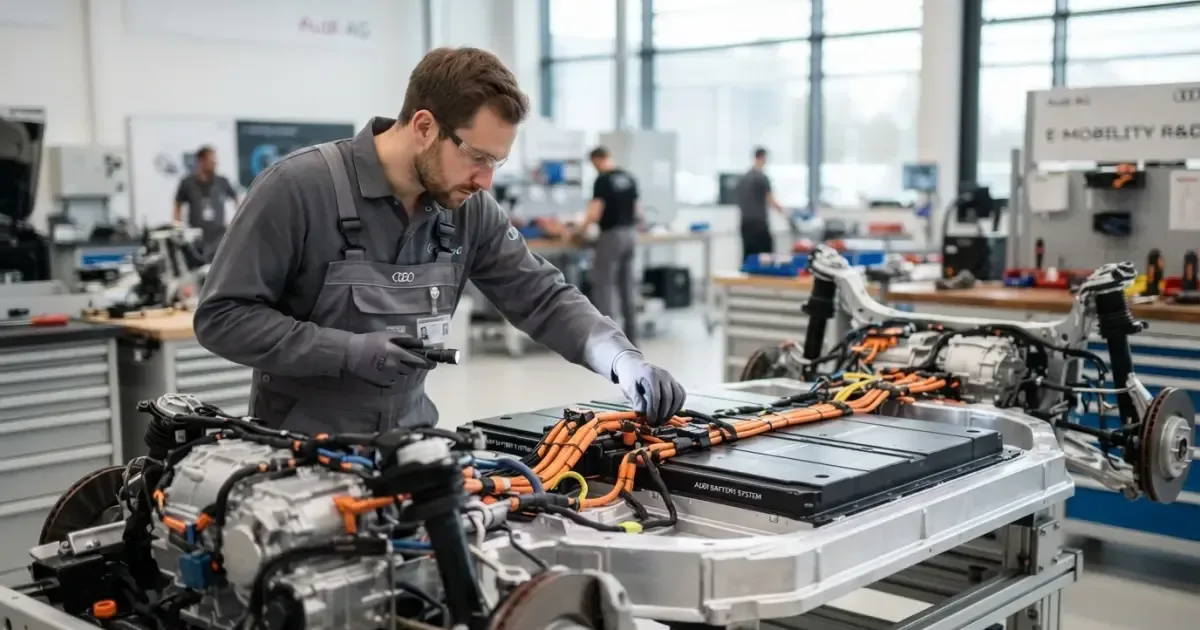 Opóźnienie premiery Audi A4 e-tron: Harmonogram przesunięty na 2029 rok