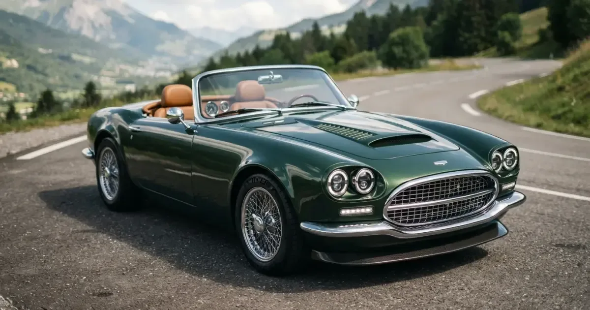 Mitsuoka LA1: Klasyczny design Corvette na bazie modelu Mazda MX-5