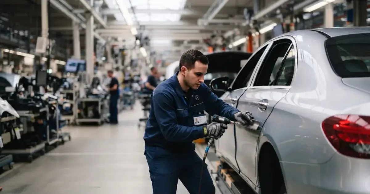 Mercedes może zamknąć dwa zakłady w Niemczech. Presja na koszty produkcji i widmo cięć