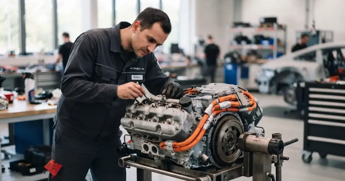 Porsche opracowuje ośmiocylindrowy silnik typu bokser. Projekt S1 ma zdefiniować nową erę hipersamochodów