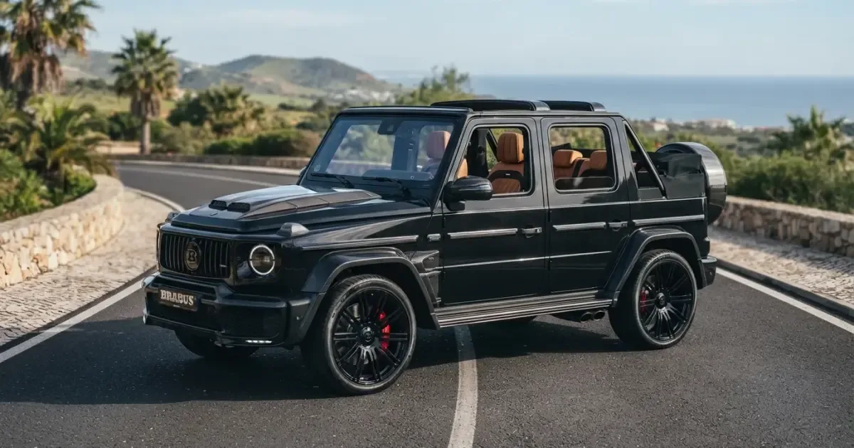 Ekstrawagancja to mało powiedziane: Brabus 900 Rocket Cabrio