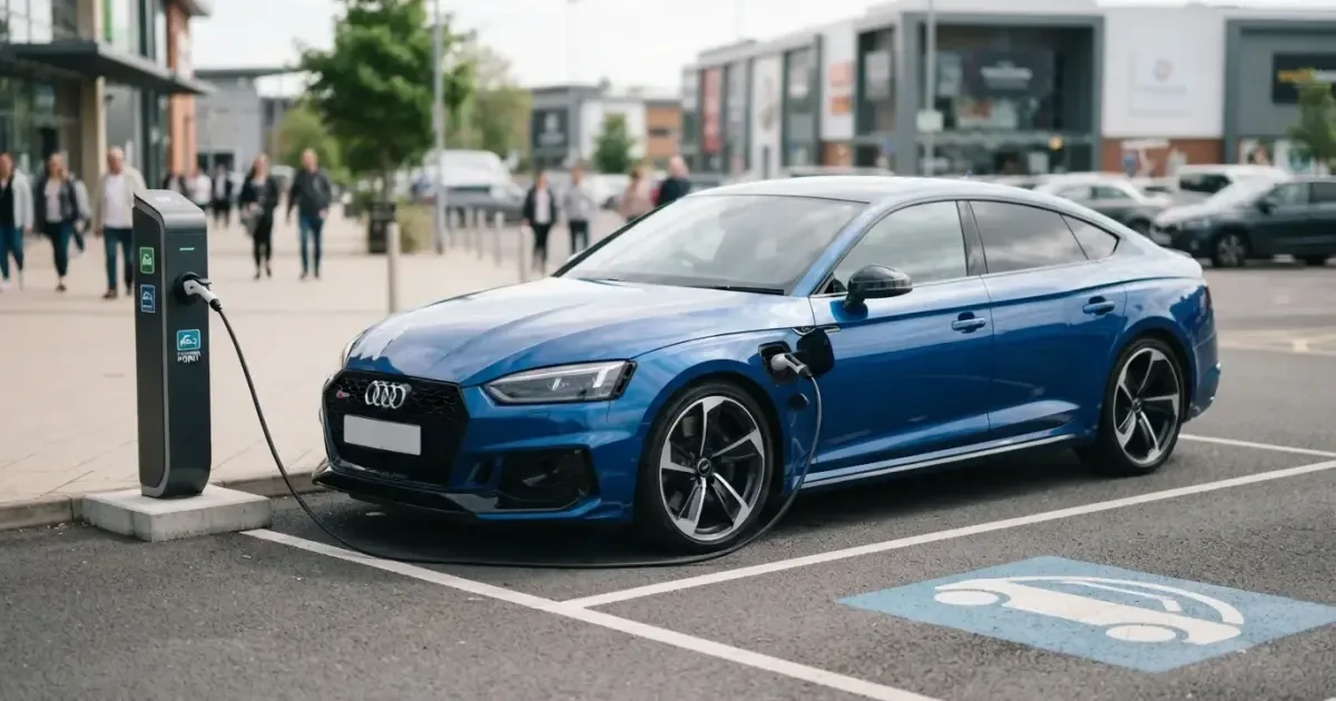 Tydzień jazdy Audi RS 5 wyłącznie na prądzie: sprawdzian hybrydy plug-in w miejskiej codzienności