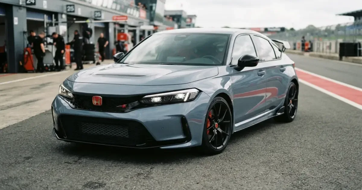 Civic Type R w nowej wersji. Można popatrzeć przez szybę
