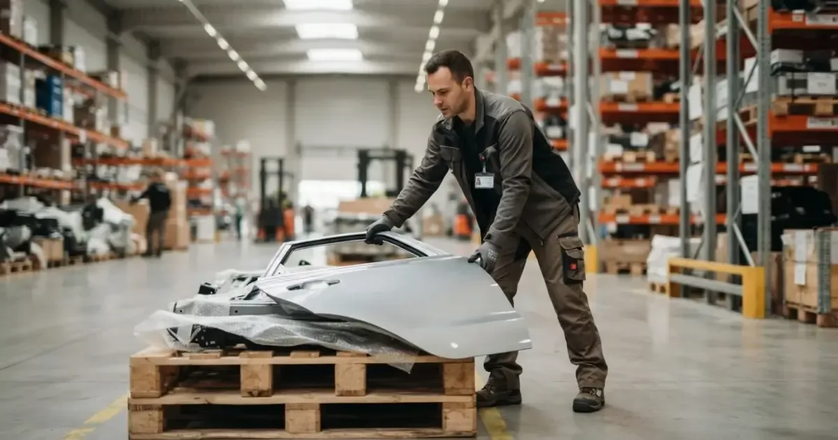 Volkswagen wysyła 68 tys. części dziennie. Tak działa centrum w Komornikach