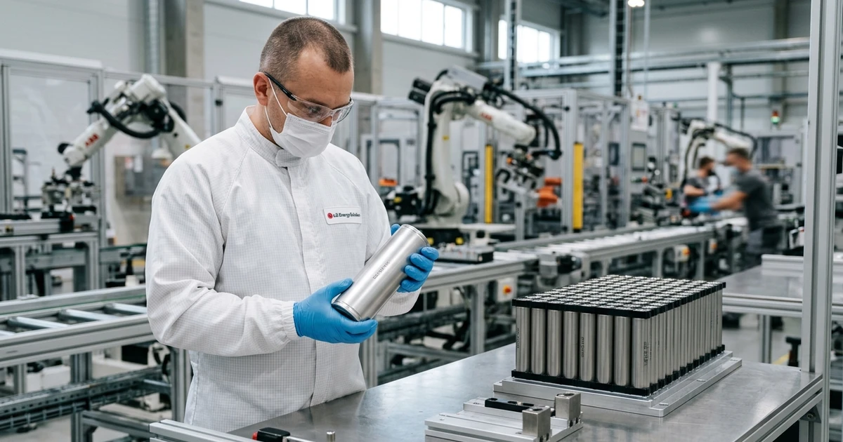 LG Energy Solution przygotowuje się do produkcji ogniw 46100 dla Mercedesa. Zakład w Polsce z nowym kontraktem