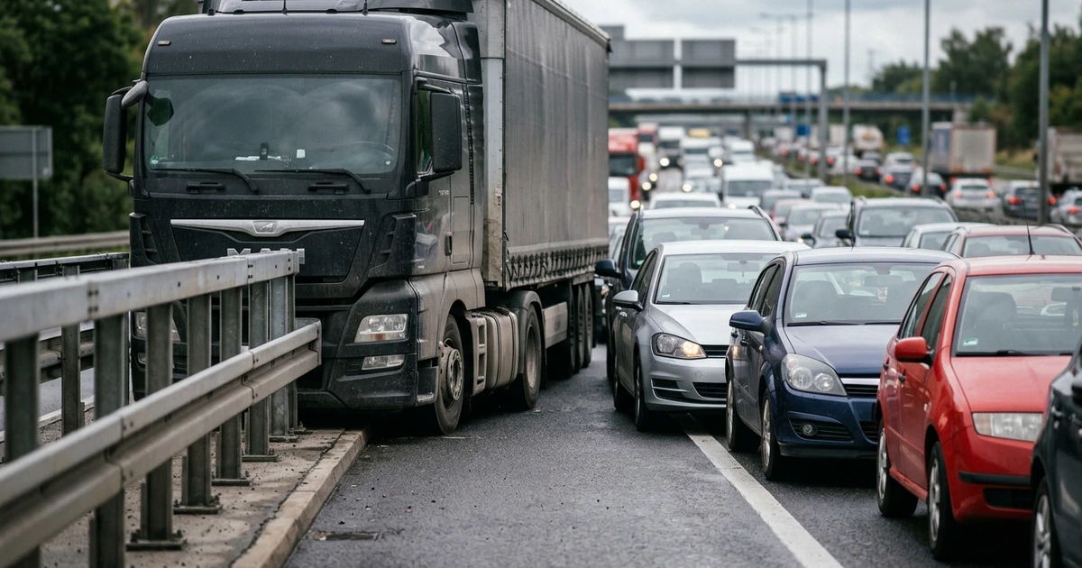 Zrobili korytarz życia, a i tak stracili prawa jazdy. Przepisy są jednoznaczne