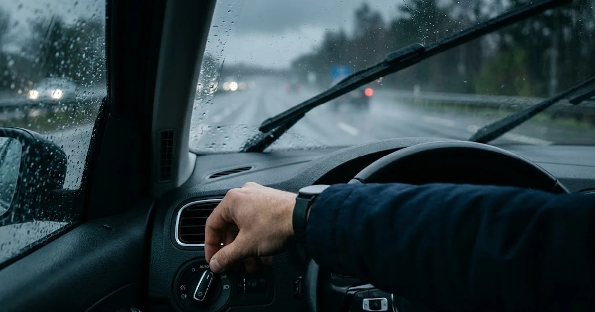 Kiedy pada deszcz, wyłącz ten czujnik: dlaczego czujnik deszczu i tryb automatyczny mogą wpędzić cię w kłopoty