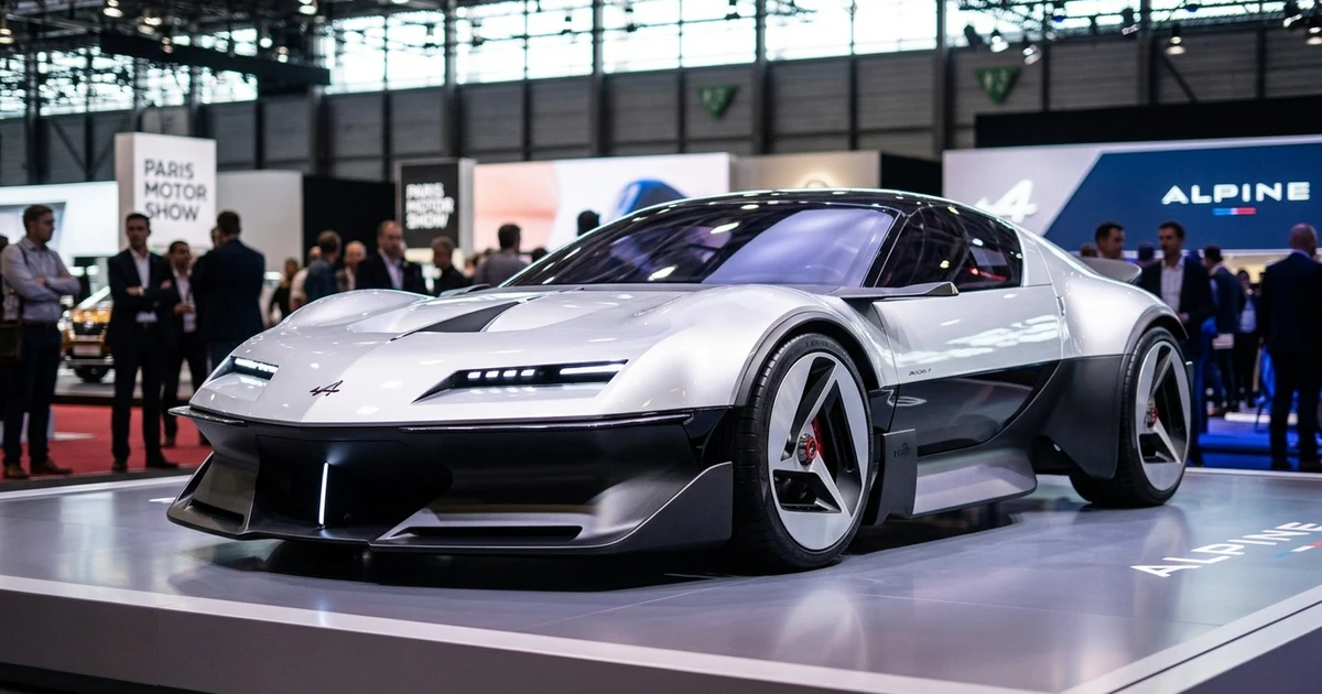Alpine pozamiatało. A310 Vision perfekcyjnie łączy nowoczesność z historią