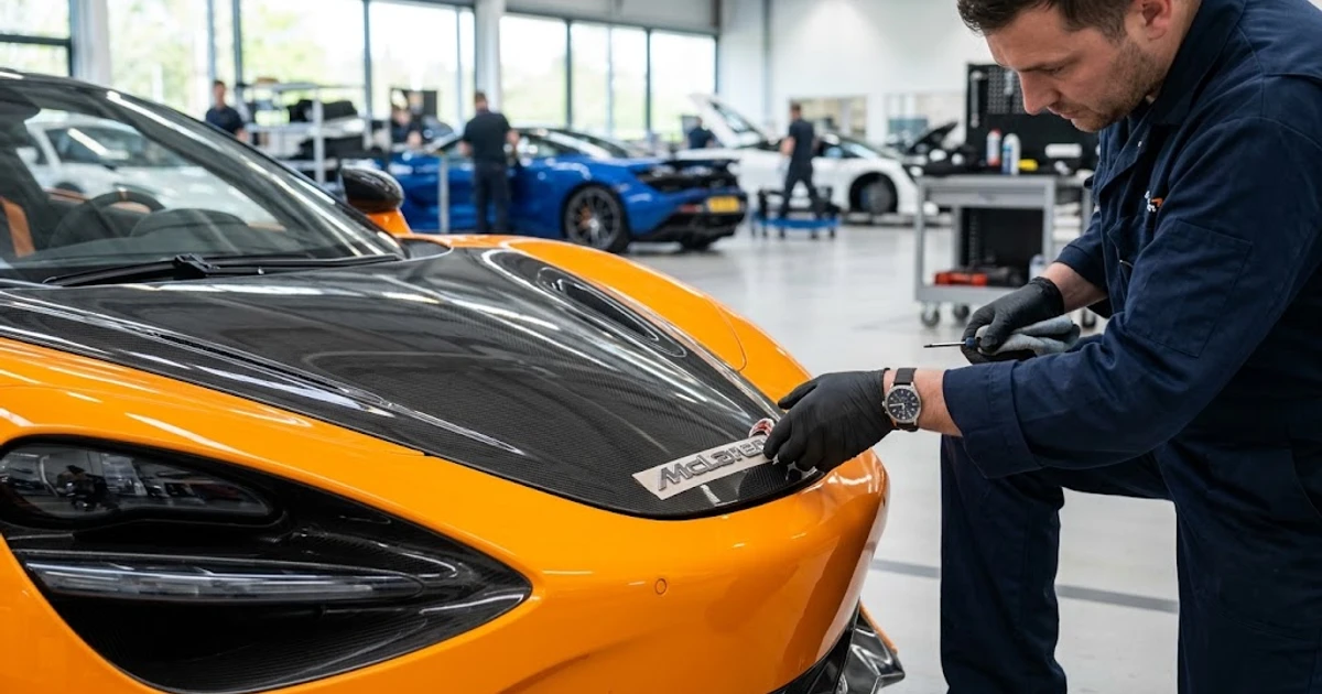 McLaren zmienia logo. Nowy logotyp marki nawiązuje do rodzinnej stacji benzynowej