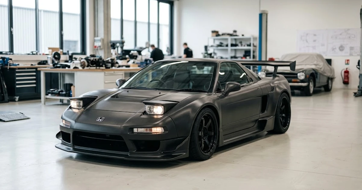 Honda NSX w wyczynowym restomodzie Tensei od JAS i Pininfariny