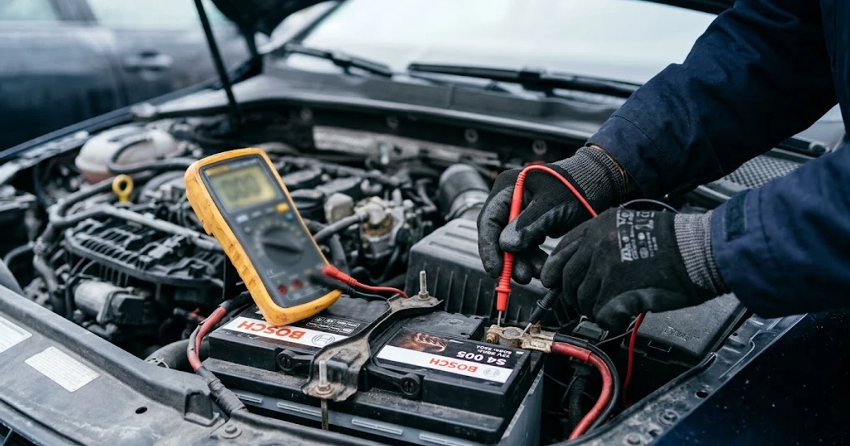 Auto ciężko odpala? Zrób test akumulatora przed nadejściem mrozów