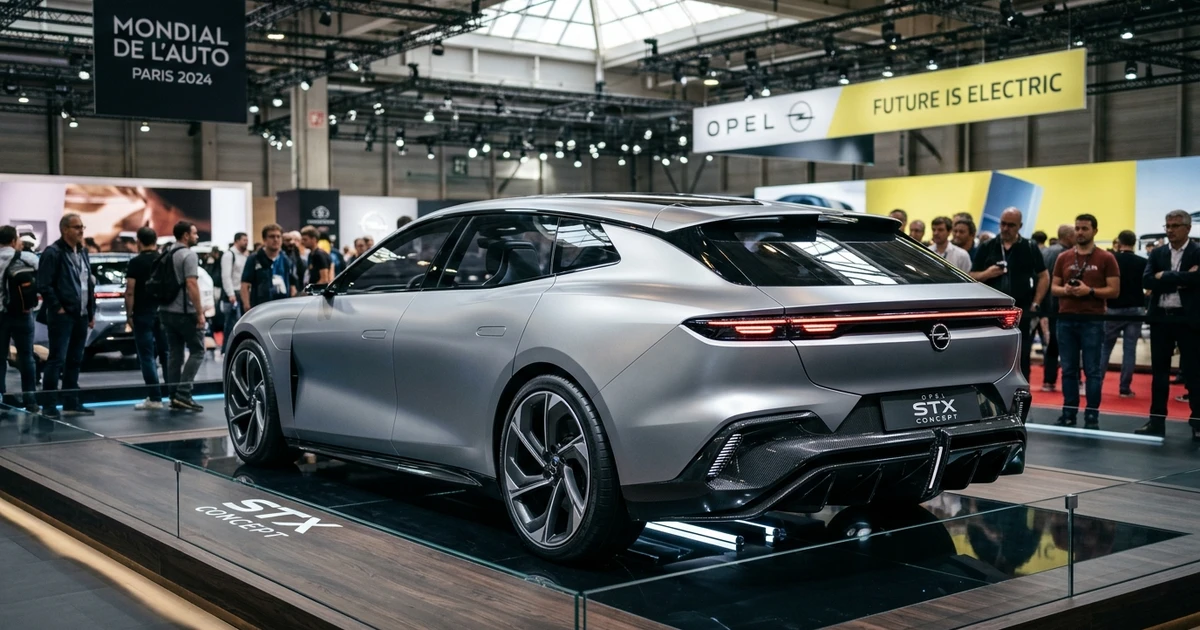 Oto nowe kombi Opla: Opel STX Concept debiutuje na salonie w Paryżu