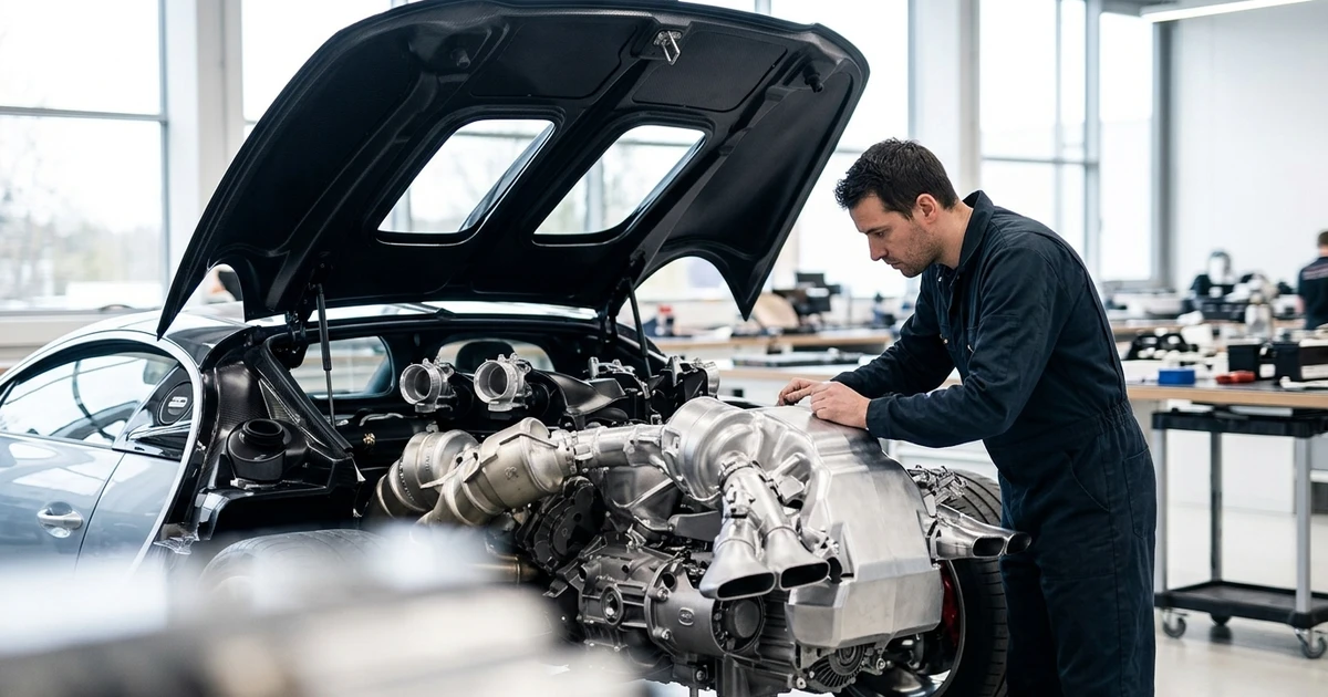 Bugatti Tourbillon: Volkswagen dążył do pełnej elektryfikacji, ale Mate Rimac postawił na V16