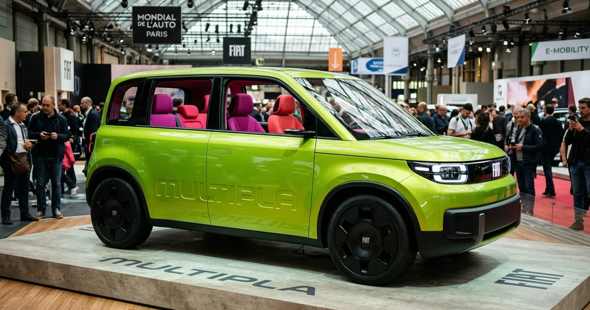 Fiat Multiplay: nowa interpretacja legendy Multipla w koncepcie 3 w 1